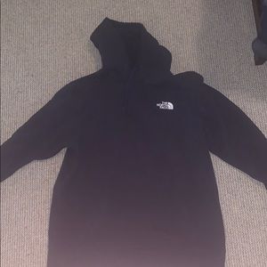 Northface navy blue hoodie